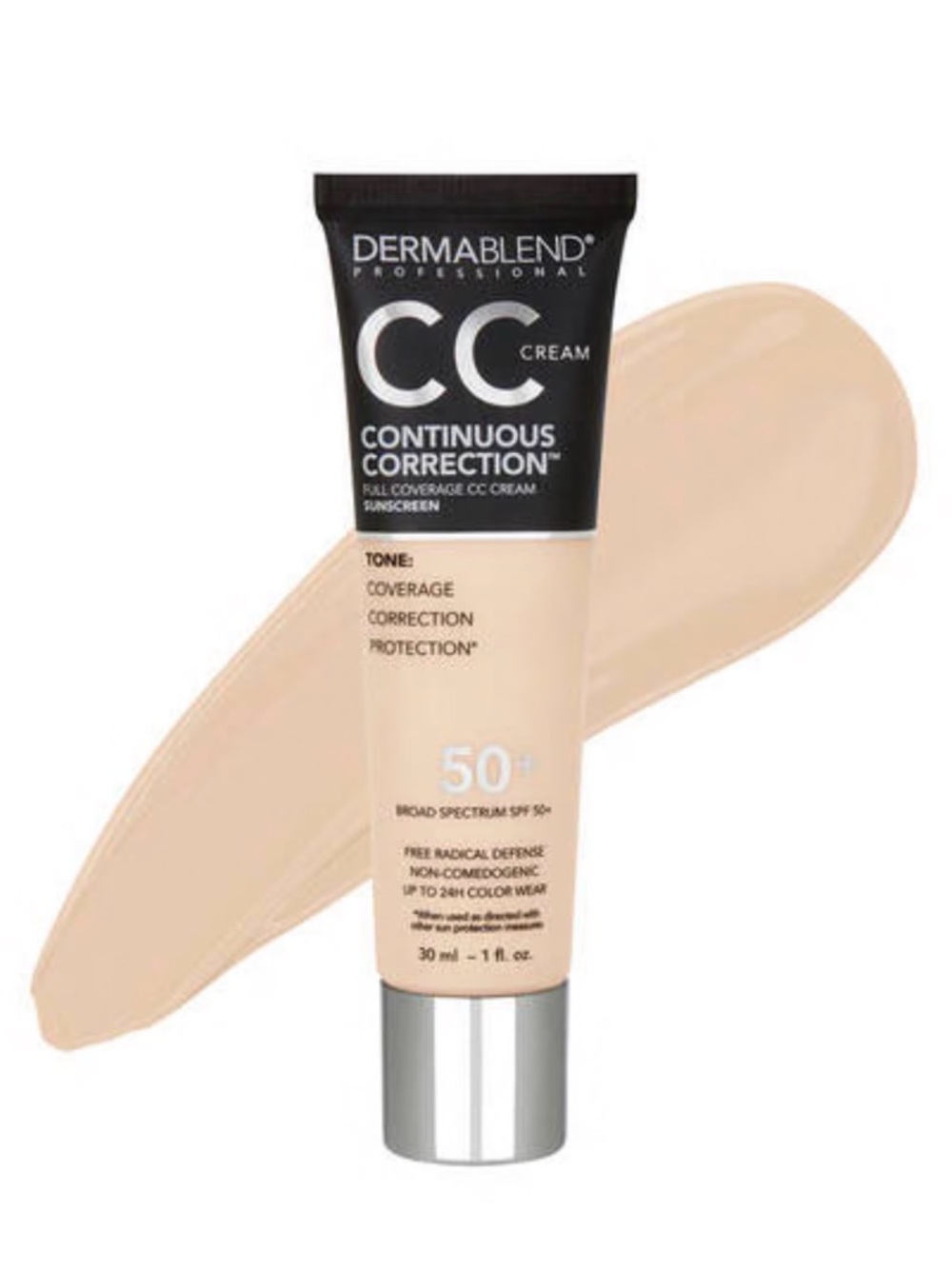 Dermablend Continuous Correction CC Cream - Fair to Light 1 20N SPF 50+